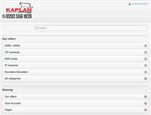 Tablet Screenshot of kaplansecurity.com